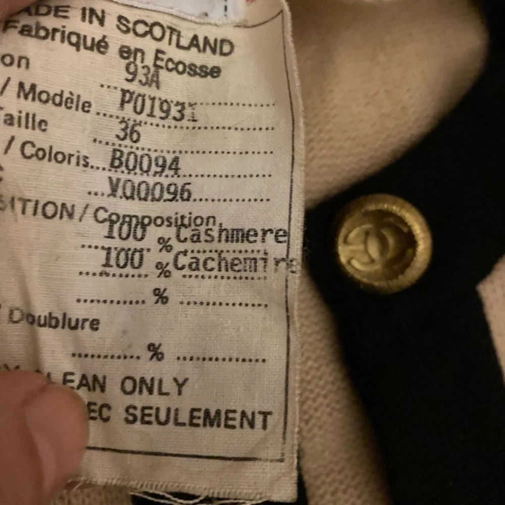 Vintage Chanel long ( maxi)sweater